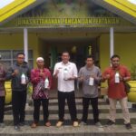 Penerimaan Pupuk Organik Cair Kepada Kelompok Tani Desa Pudi Seberang, Mangga, Talusi, Gunung Calang, Sukadana dan Sakalimau.