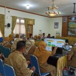 Rapat uji petik perhitungan cadangan beras pemda di dinas pertanian dan ketahanan pangan provinsi kalimantan di banjarbaru dengan Bapanas