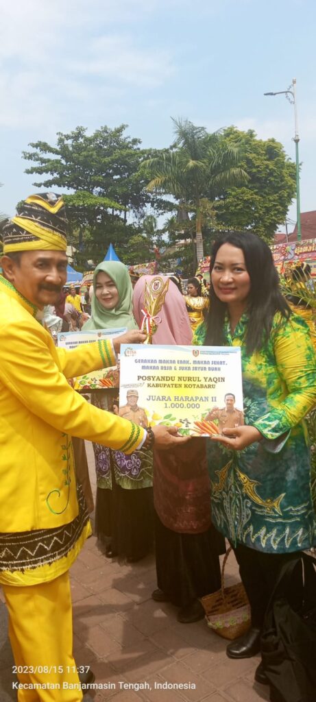 Dinas Ketahanan Pangan dan Pertanian Kotabaru Meraih Penghargaan dalam Lomba Gerakan Beragam, Bergizi, Seimbang, dan Aman (B2SA) Tingkat Provinsi Kalsel 2 Dinas Ketahanan Pangan dan Pertanian Kotabaru Meraih Penghargaan dalam Lomba Gerakan Beragam, Bergizi, Seimbang, dan Aman (B2SA) Tingkat Provinsi Kalsel