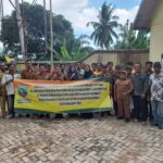 Dinas Ketahanan Pangan dan Pertanian Kotabaru melakukan sosialisasi Pengukuran Geospasial Lahan Pertanian dan Sosialisasi Penyusunan Peta Lahan Pertanian Pangan Berkelanutan (LP2B)
