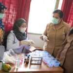 pengambilan dan pengujian sampel pangan segar asal tumbuhan (past) dalam rangka menjelang hari besar keagamaan nasional (hkbn) oleh dinas ketahanan pangan dan pertanian