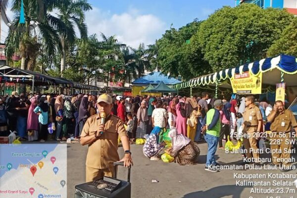 Partisipasi dan Dukungan Dinas Ketahanan Pangan dan Pertanian dalam Pasar Murah untuk Pengendalian Inflasi Daerah 2023 di Limbur Raya Pada 24-26 September 2023