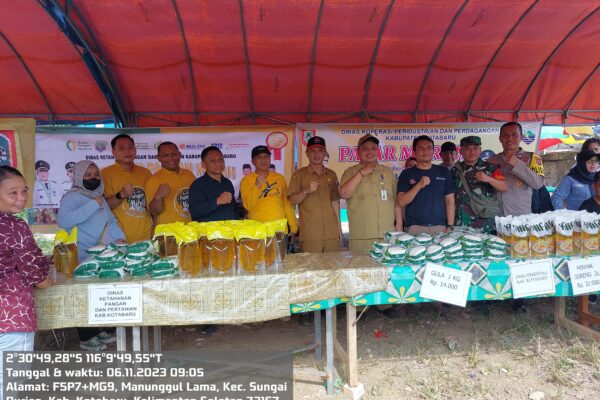 Inisiatif Pemerintah Kabupaten Kotabaru dalam Gerakan Pangan Murah di Sungai Durian Inisiatif Pemerintah Kabupaten Kotabaru dalam Gerakan Pangan Murah