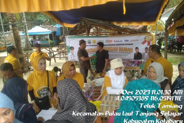 Partisipasi Dinas Ketahanan pangan dan Pertanian Dalam Gerakan Pangan Murah di Desa Teluk Tamiang Kabupaten Kotabaru Partisipasi Dinas Ketahanan pangan dan Pertanian Dalam Gerakan Pangan Murah di Desa Teluk Tamiang Kabupaten Kotabaru